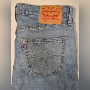 Levi's‎ 511 Slim Fit Straight Men's Jeans light Wash Tagged Size 34Wx34L